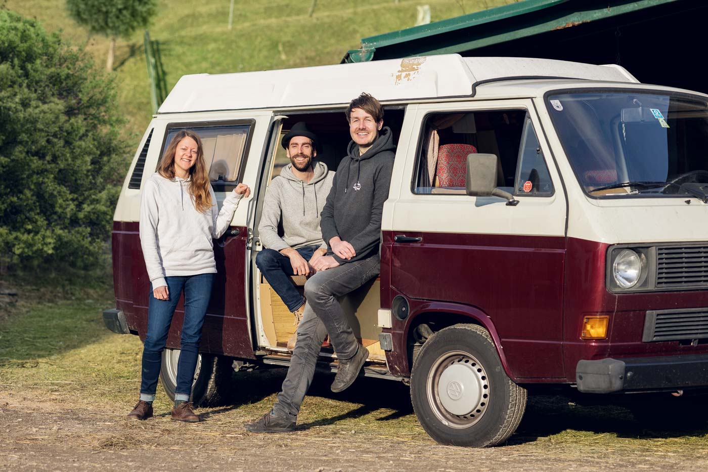 Das Gründerteam von Schau aufs Land